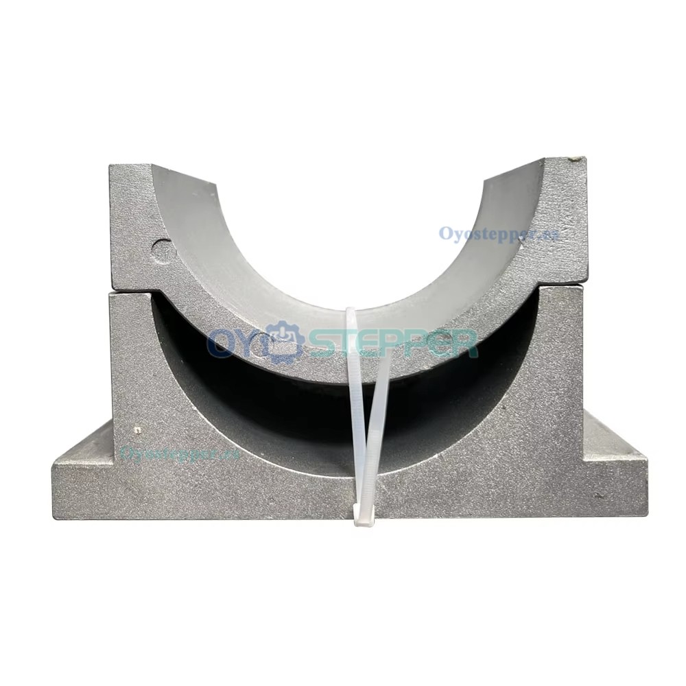 Soporte de aluminio para motor de husillo CNC de 65mm/80mm/100mm/125mm